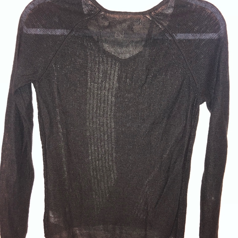 Max Studio Black Knit Sweater - Picture 2 of 2